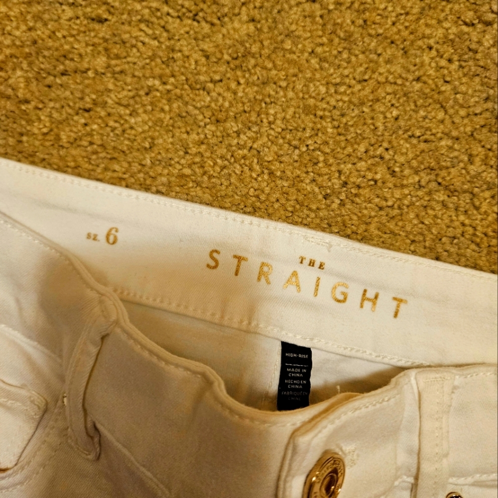 White jeans